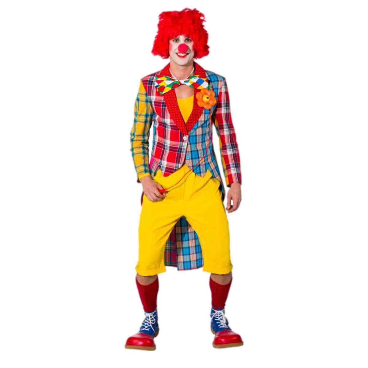 Giacca Frack Clown a Quadretti |Carnival Toys