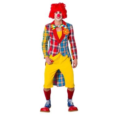 Giacca Frack Clown a Quadretti |Carnival Toys