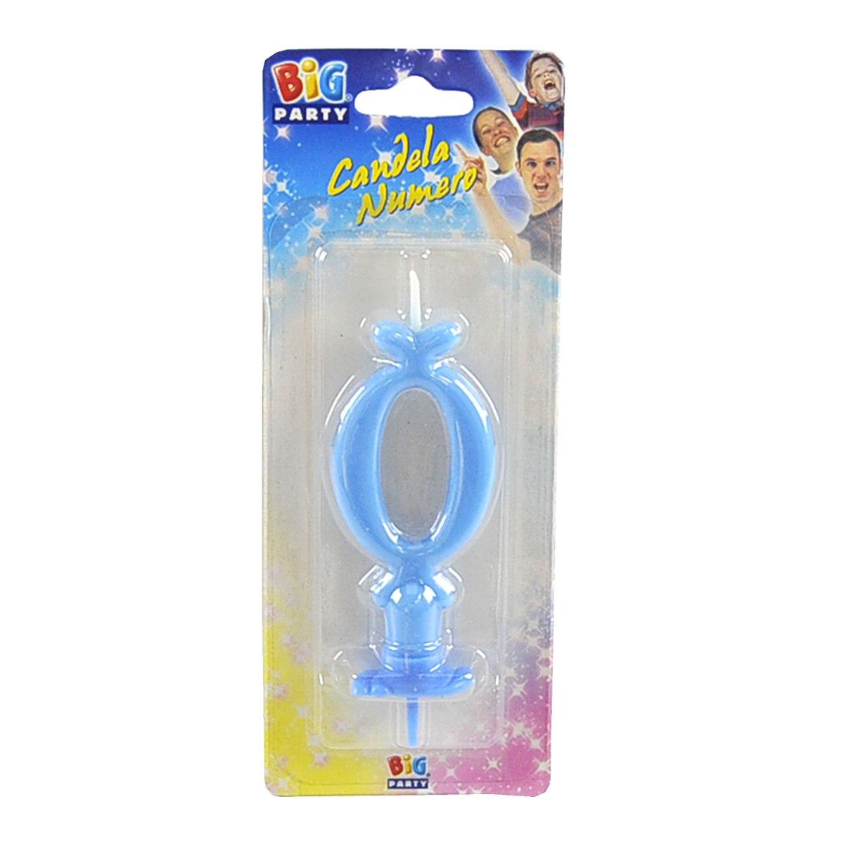 Candelina Compleanno N.0 Celeste |M2 Store