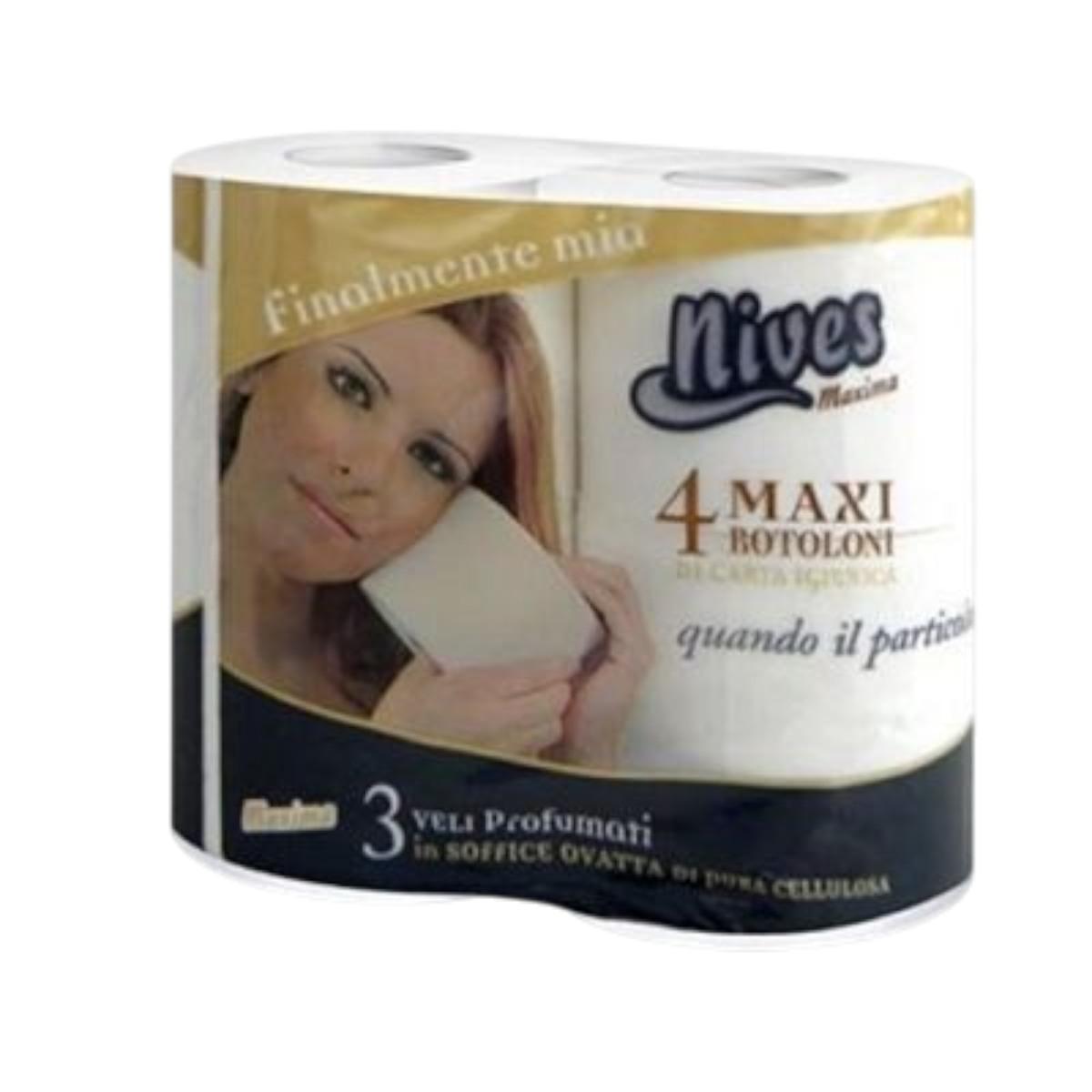 Nives Carta Igienica 4R 3V Maxima gr.800 | M2 Store