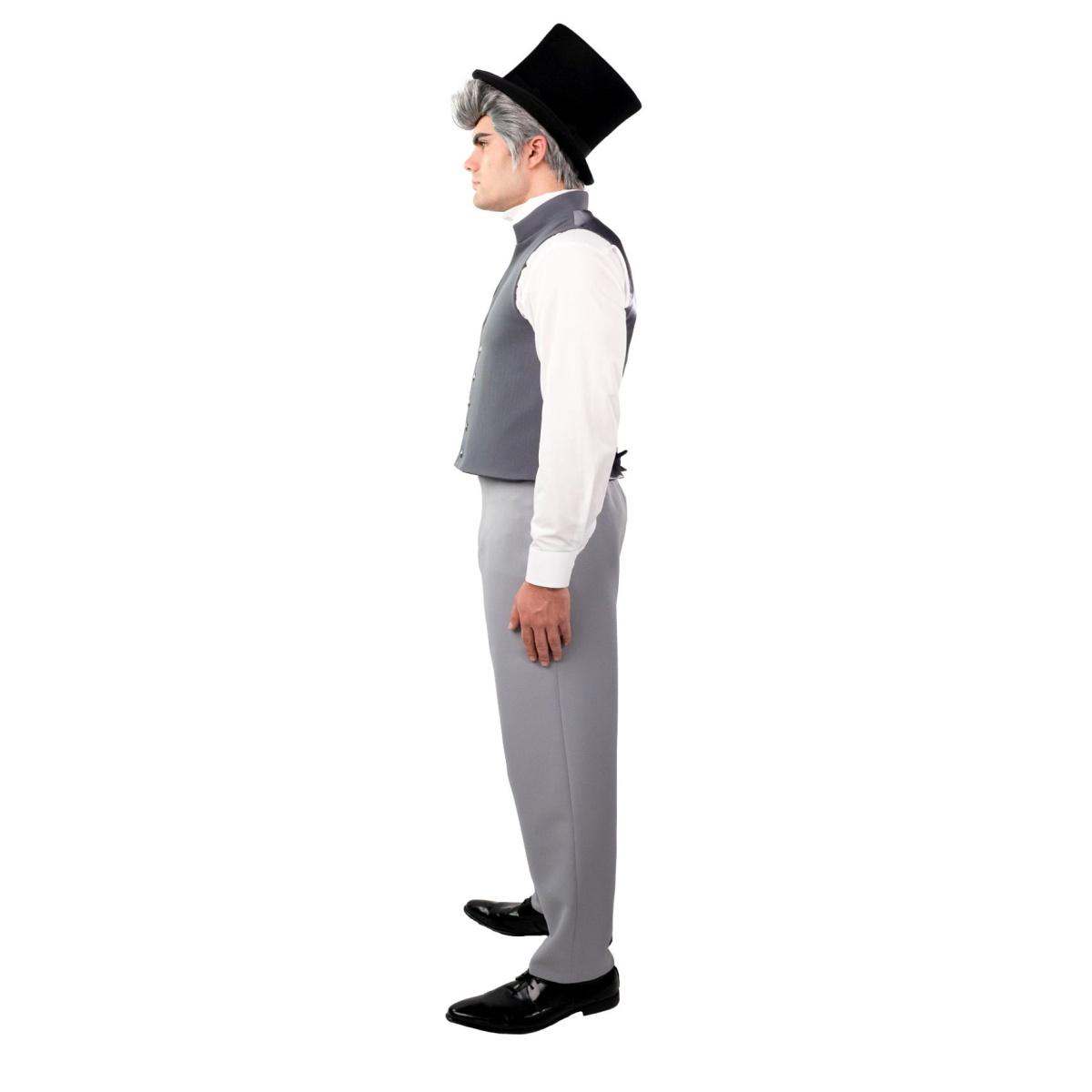 Costume Gilet Nobile Vittoriano Grigio |Orlob