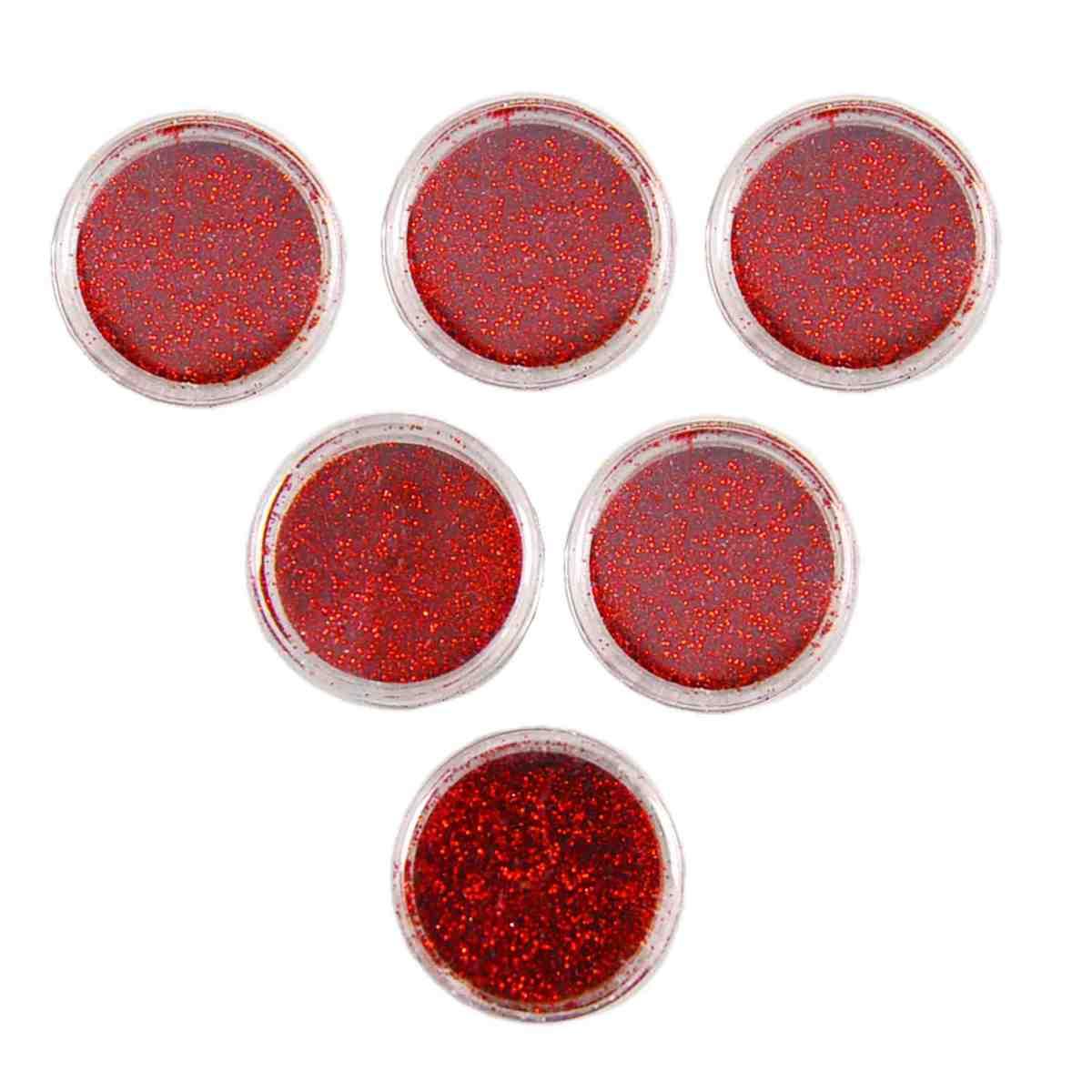 Glitter Rosso gr.7 Set pz.6 |M2 Store