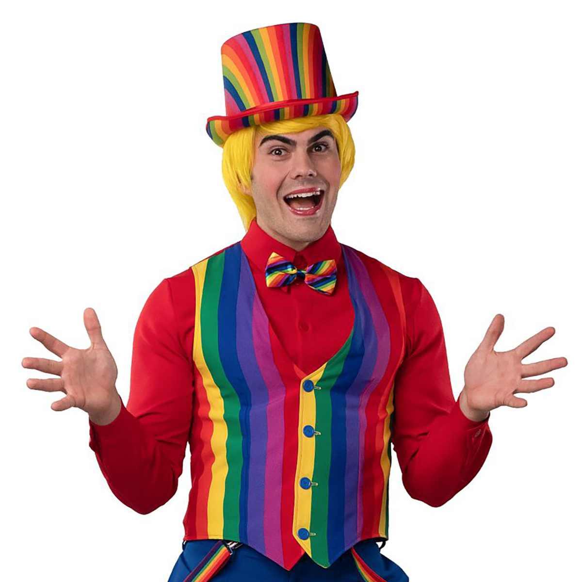 Costume Gilet Righe Arcobaleno |Orlob