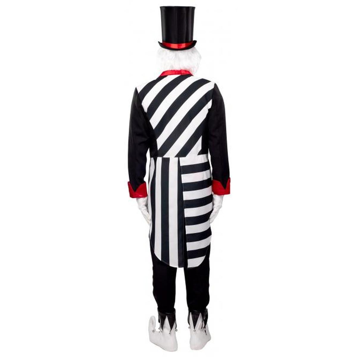 Giacca Frack Mimo Righe Nero e Bianco |Orlob