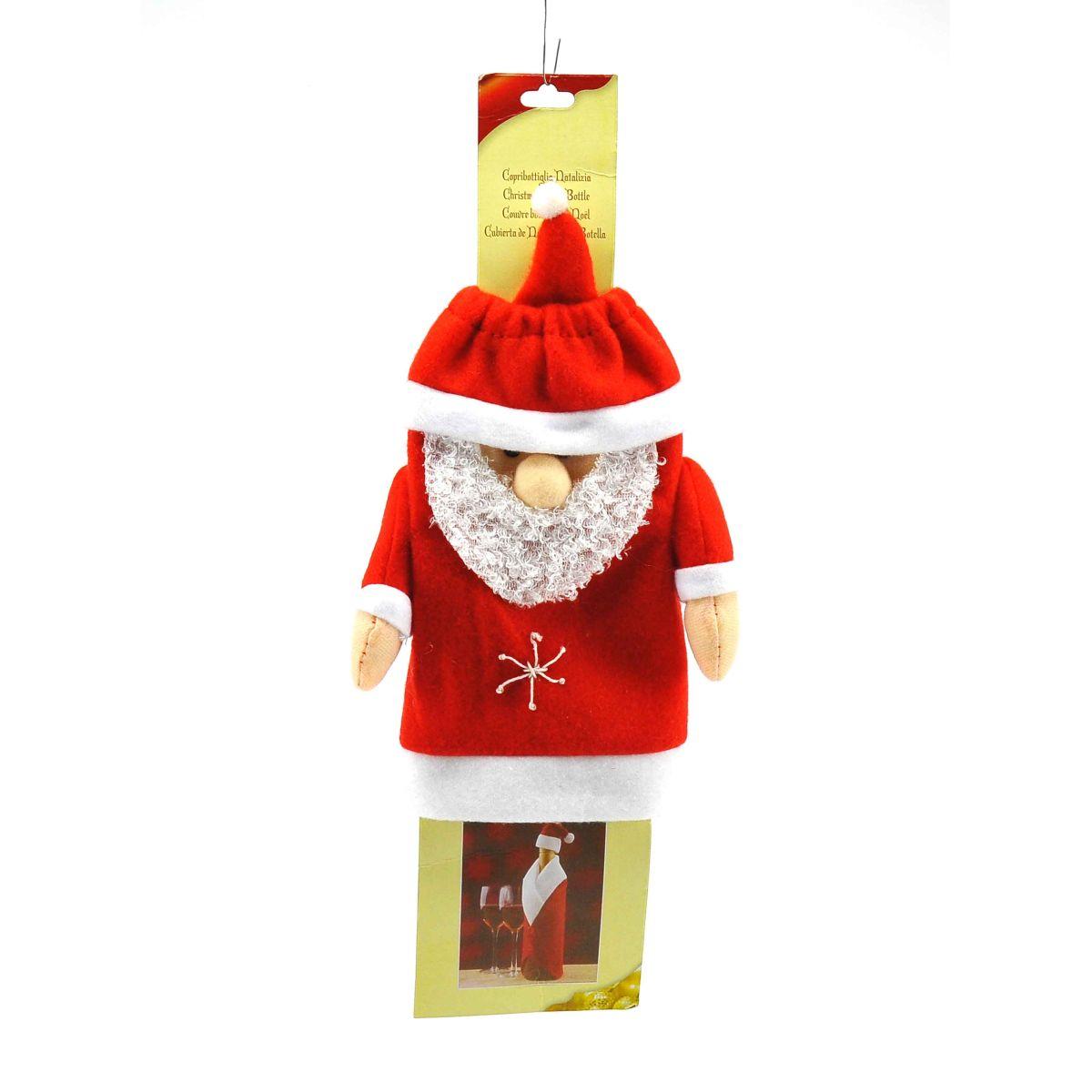 Copribottiglie Natalizio con Babbo Natale 1 Posto |M2 Store