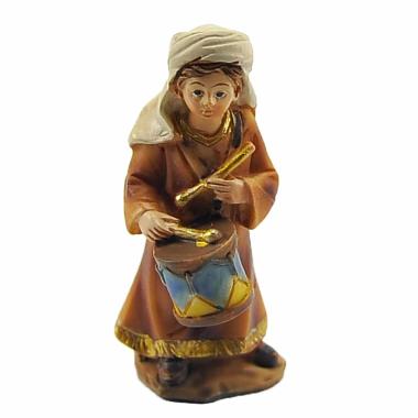 Statua cm.6 Pastore con Tamburo | M2 Store