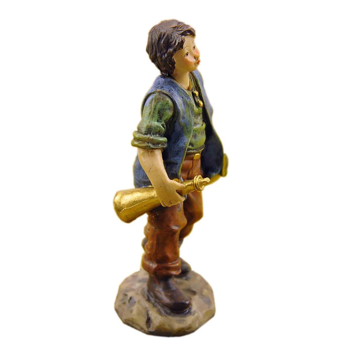 Statua cm.15 Uomo con Banane | M2 Store