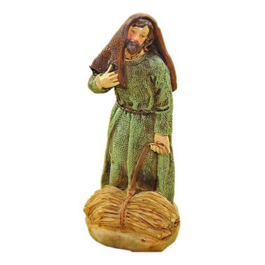 Statua cm.15 Contadino con Grano | M2 Store