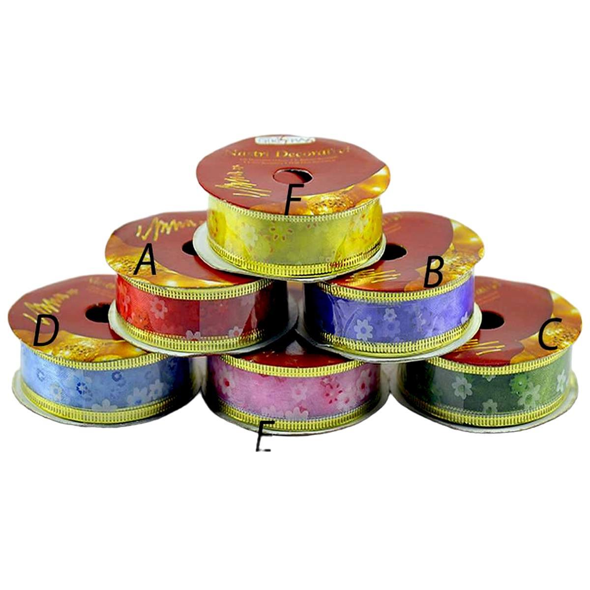 Nastro Regalo 2,5xmt.2,7 con Fiori |M2 Store