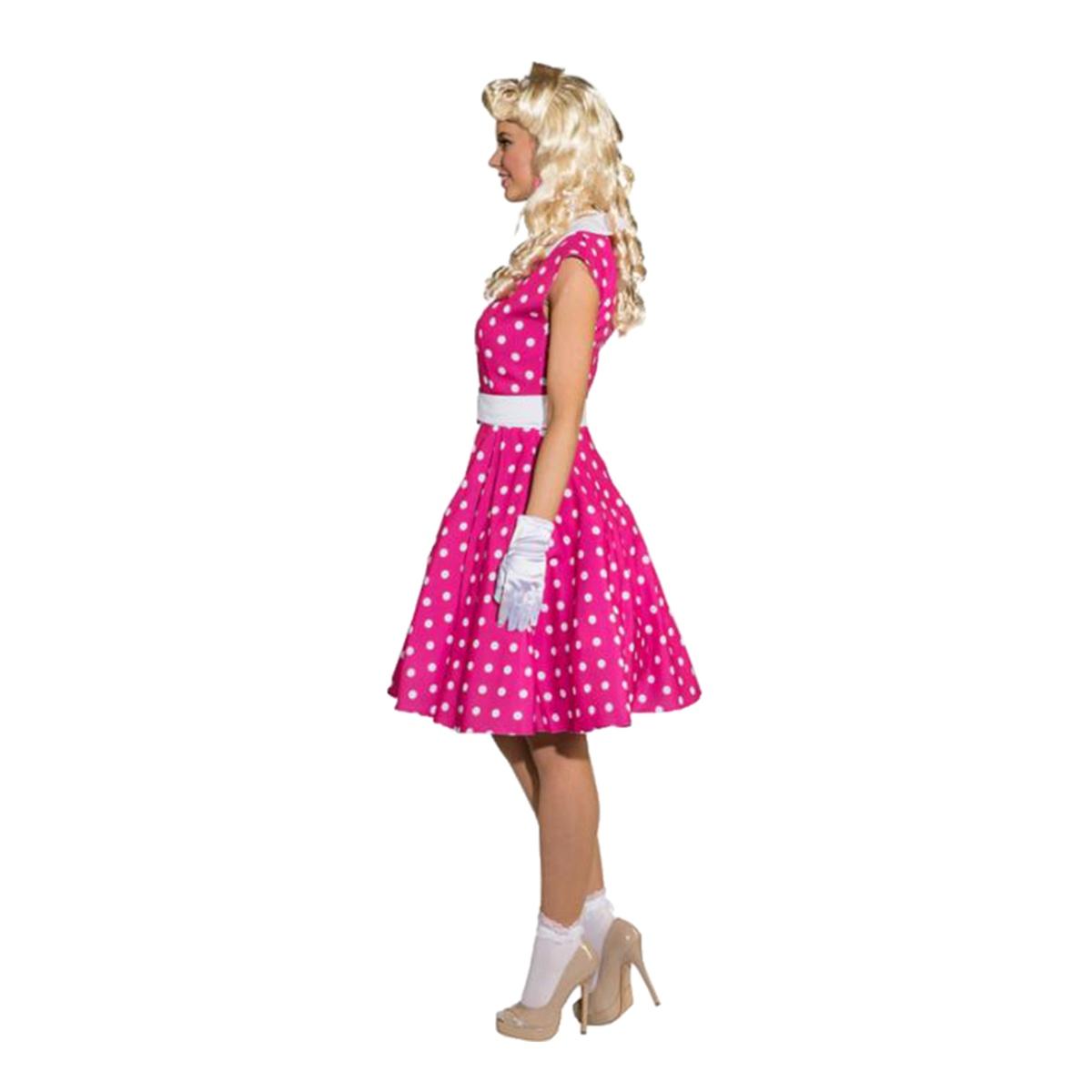 Costume Pin Up Rock'N'Roll Rosa |Orlob