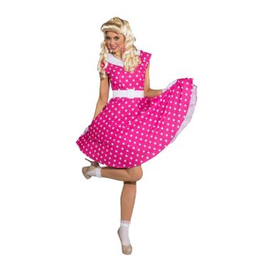 Costume Pin Up Rock'N'Roll Rosa |Orlob