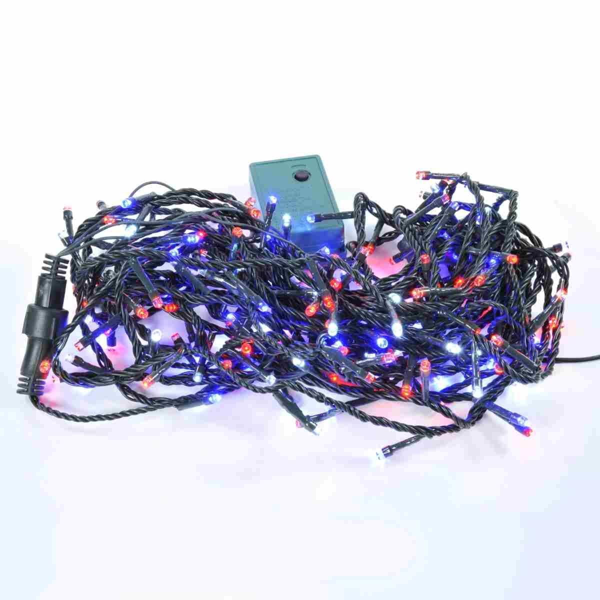 Luci Natale esterno LED 200 Prol. Multicolor Giochi |M2 Store