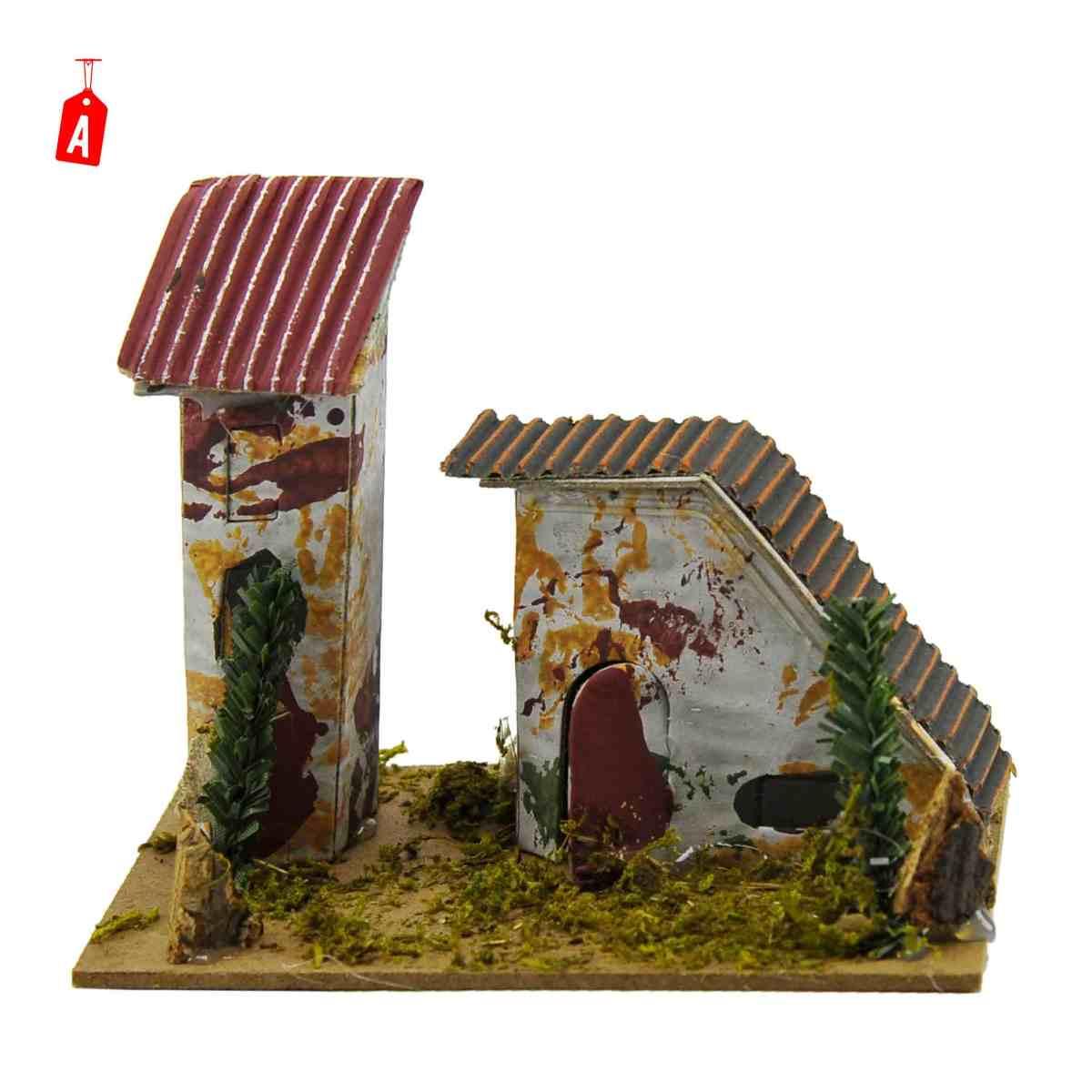 Casetta Doppia cm.13x8xH10 4 Modelli | M2 Store