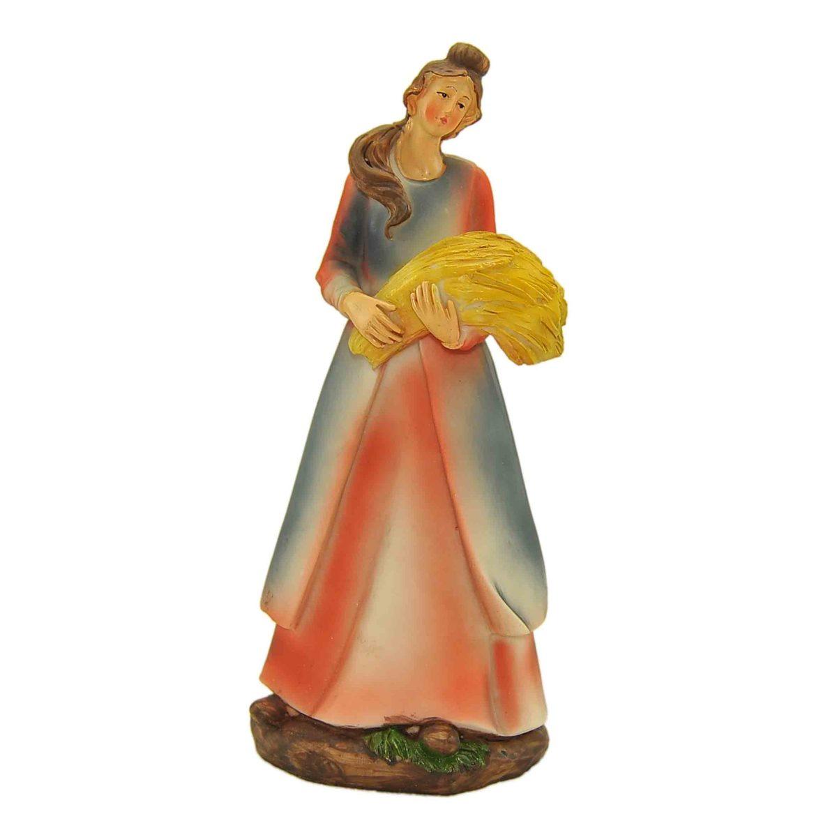 Statua cm.25 Donna con Grano | M2 Store