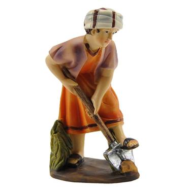 Statua cm.11 Ortolano con Vanga | M2 Store