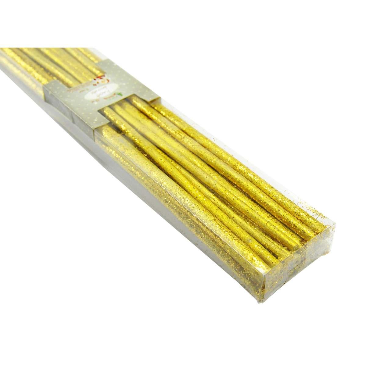 Rametti Legno Oro Glitter cm.100 pz.17 |M2 Store