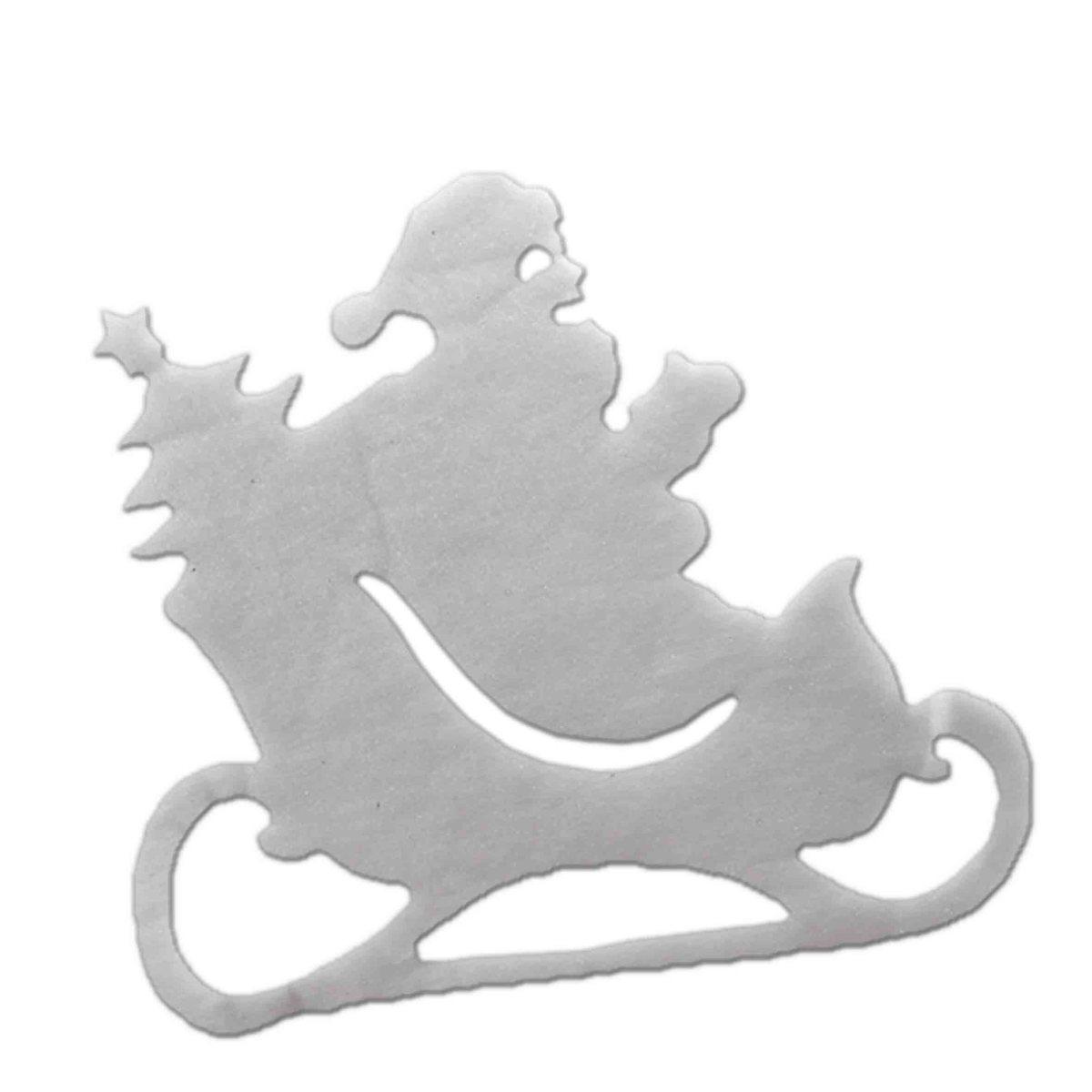 Babbo Natale cm.44 con Slitta Ovatt |M2 Store