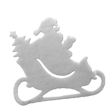 Babbo Natale cm.44 con Slitta Ovatt |M2 Store