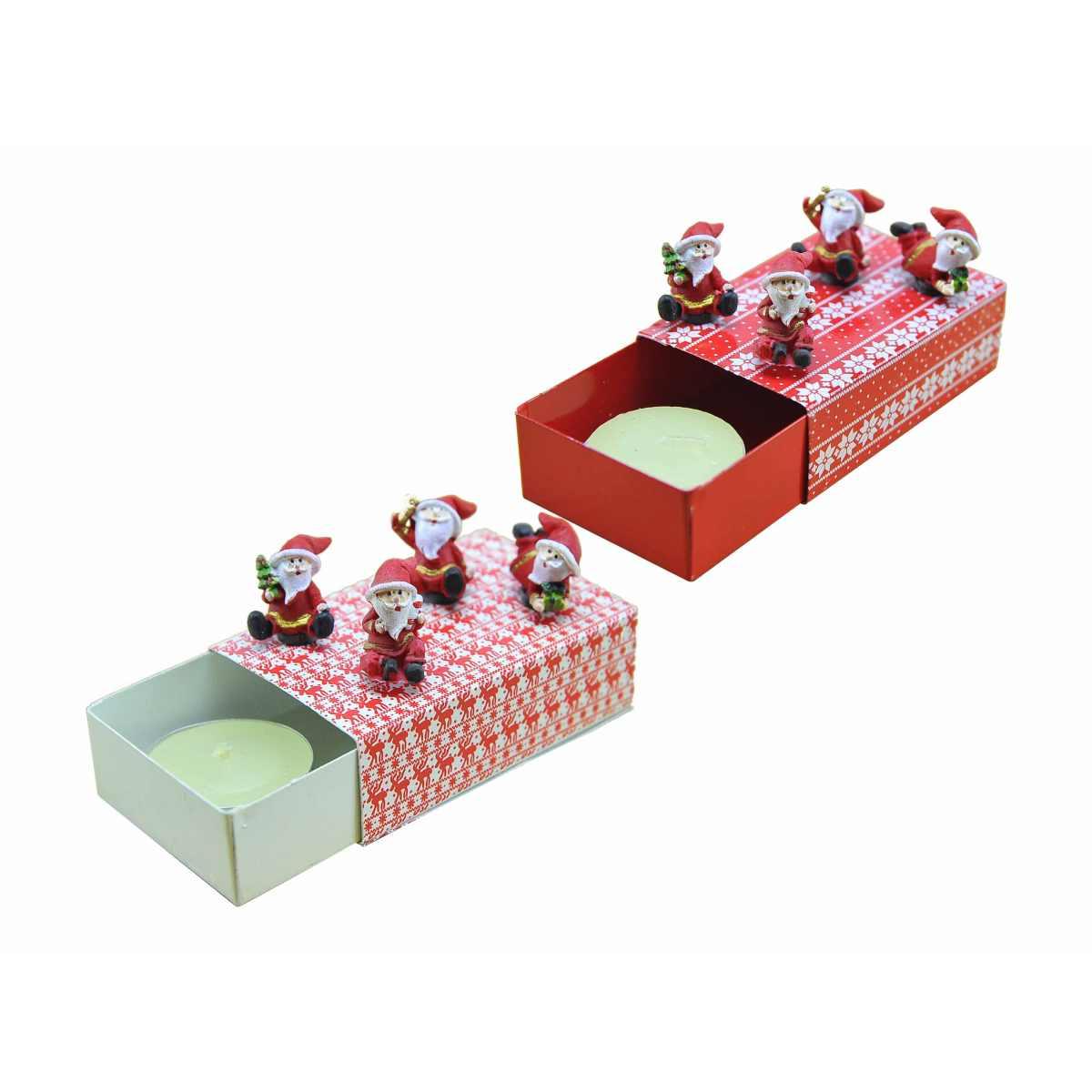 Calamita Natalizia con Scatola Candela |M2 Store
