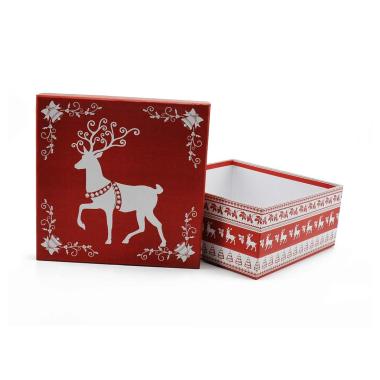 Scatola Natale Quadrata 4 Misure |M2 Store