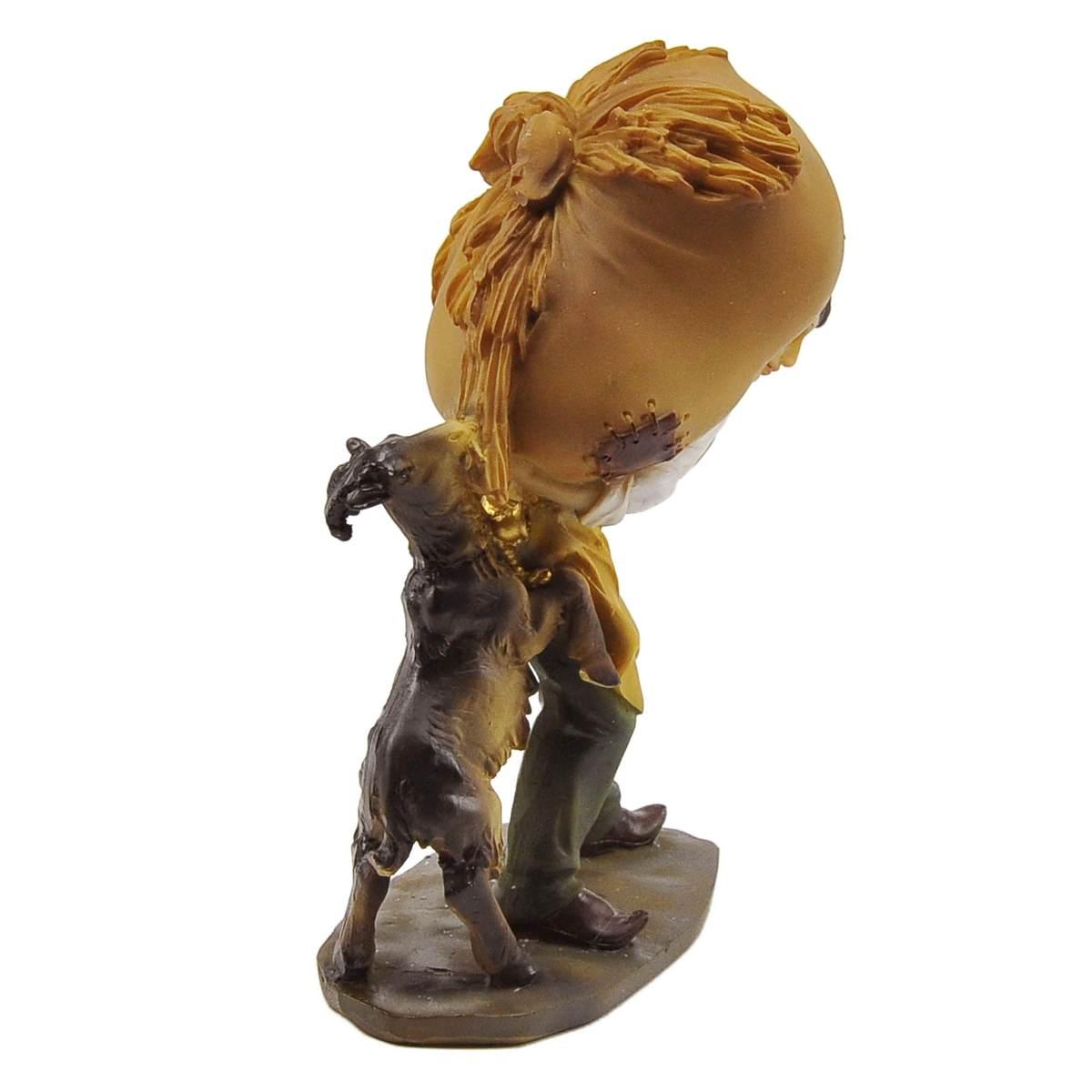 Statua cm.15 Contadino con Balla sulle Spalle | M2 Store