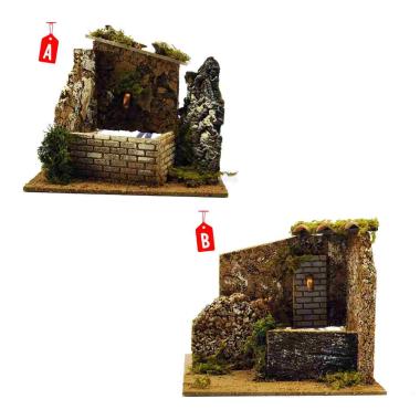 Fontana Elettrica con Tetto 2 Modelli 24x19xH20 | M2 Store