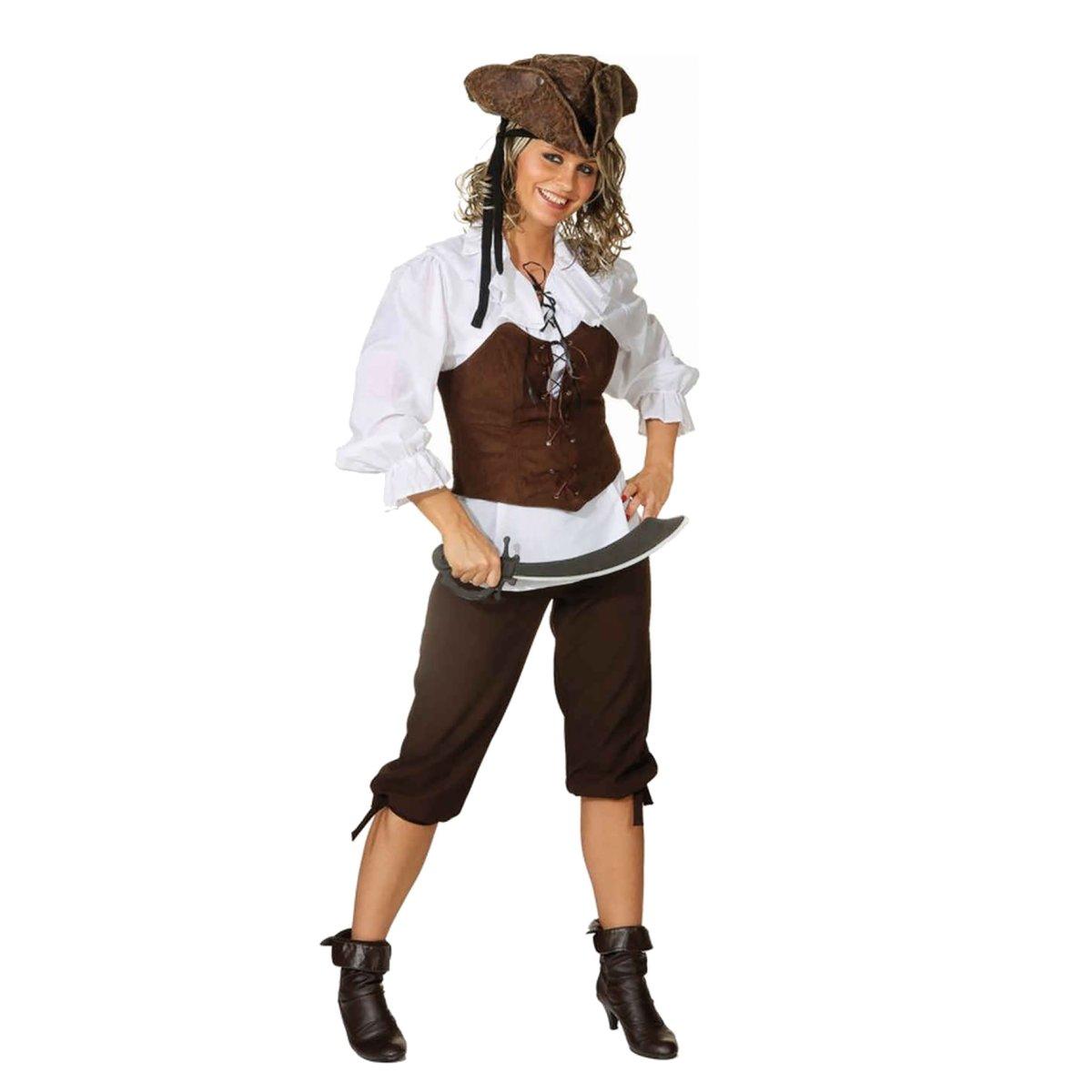 Pantaloni 3 4 Marrone Corti |Orlob