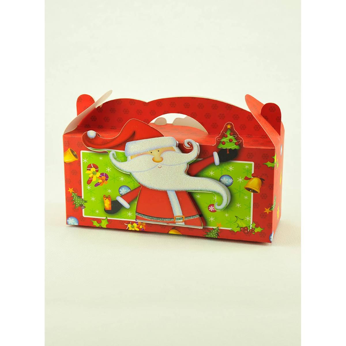 Scatola Natale 3D Babbo Natale cm.31x12xh19 |M2 Store