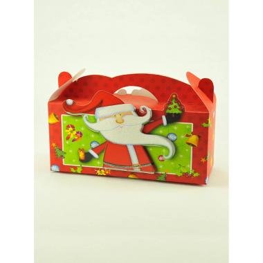 Scatola Natale 3D Babbo Natale cm.31x12xh19 |M2 Store
