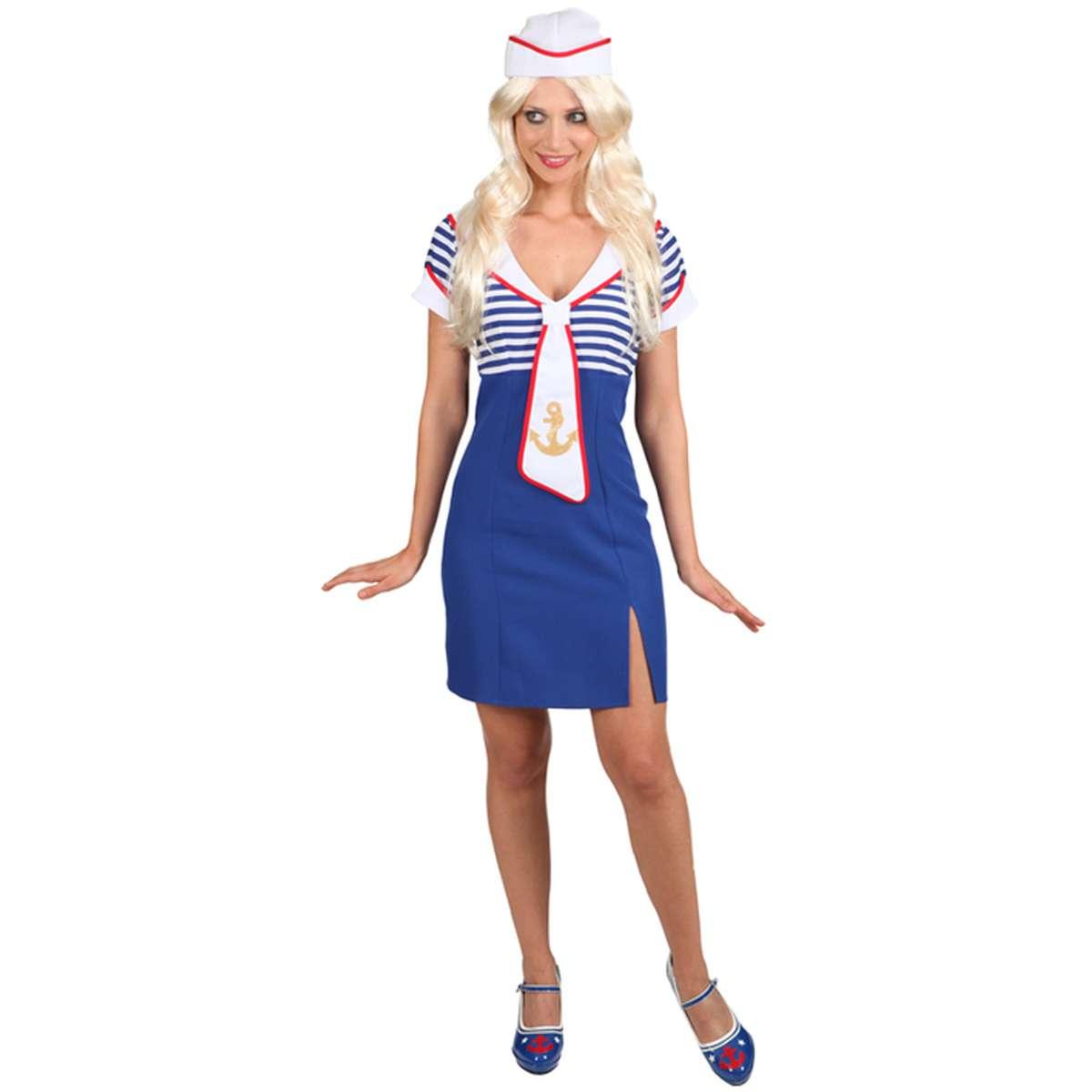 Costume Marinaia Azzurra con Cappello |Orlob