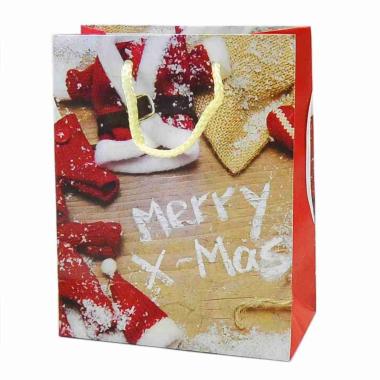 Busta Regalo Natale cm.18x14x7 Xmas |M2 Store