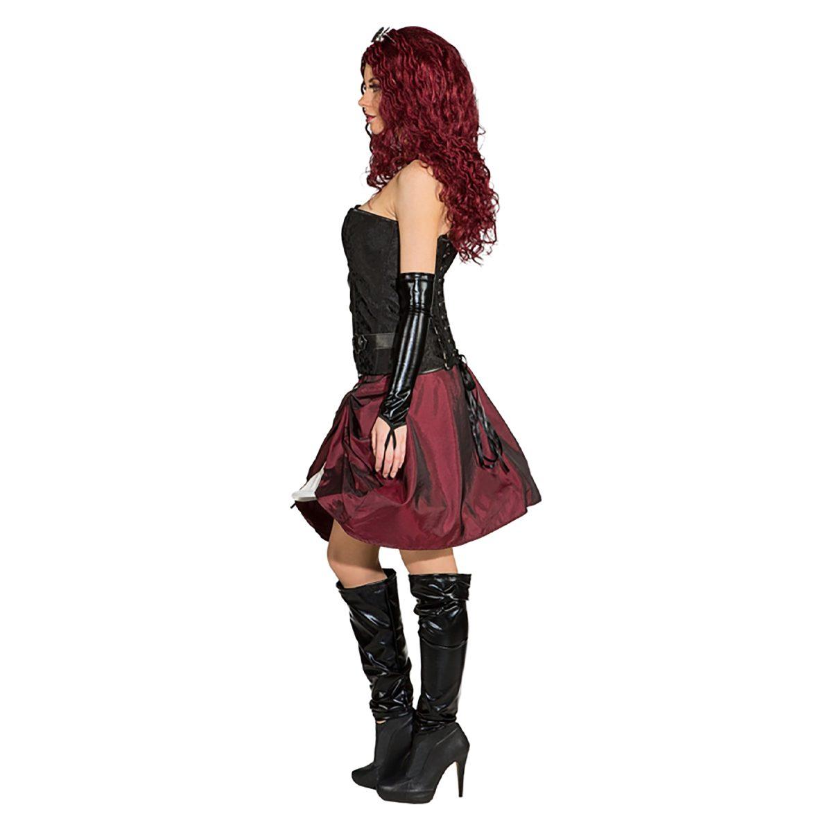 Gonna Steampunk Bordeaux con Cerchio |Orlob