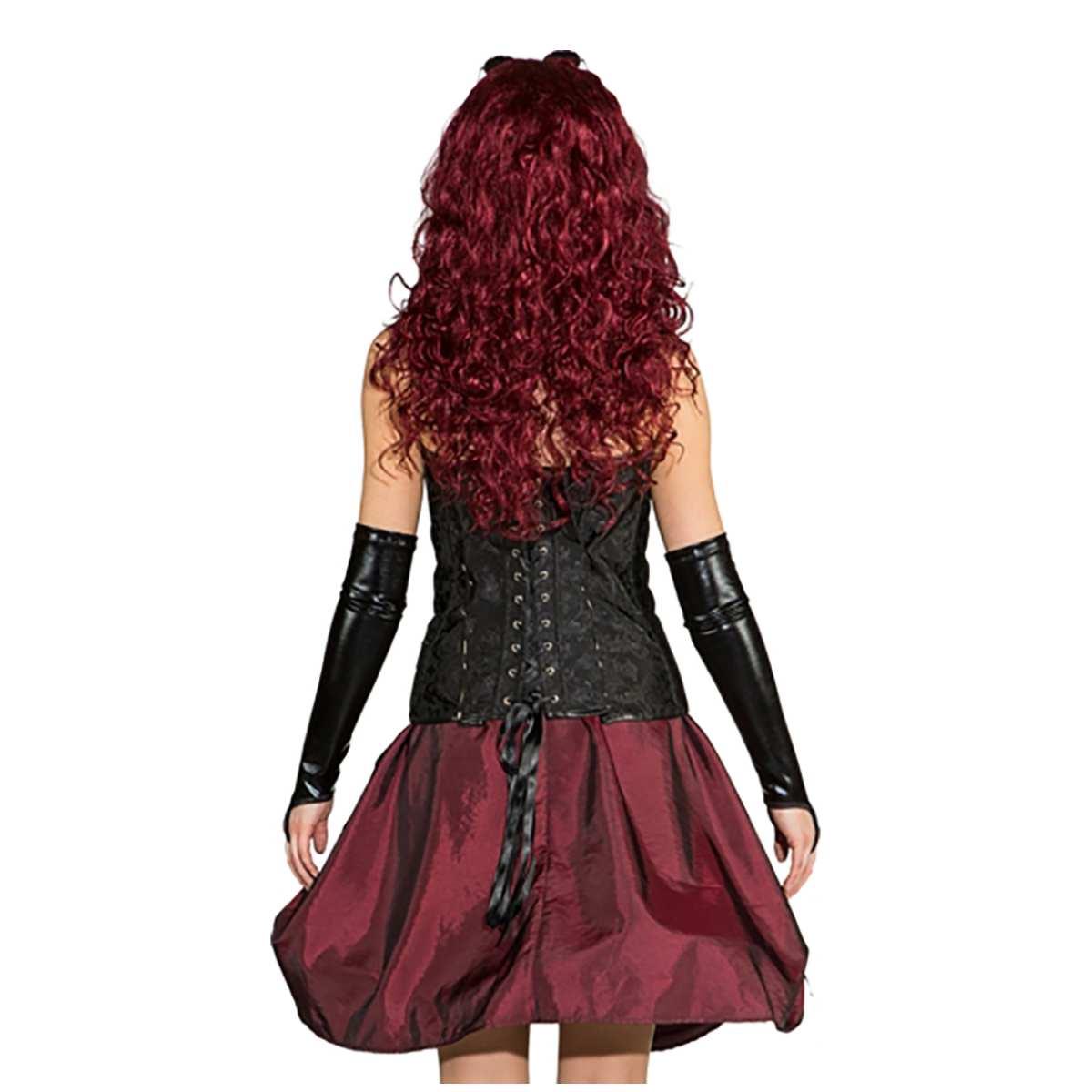 Gonna Steampunk Bordeaux con Cerchio |Orlob