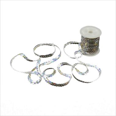 Nastro Cordoncino mt.5 Paillettes Argento |M2 Store