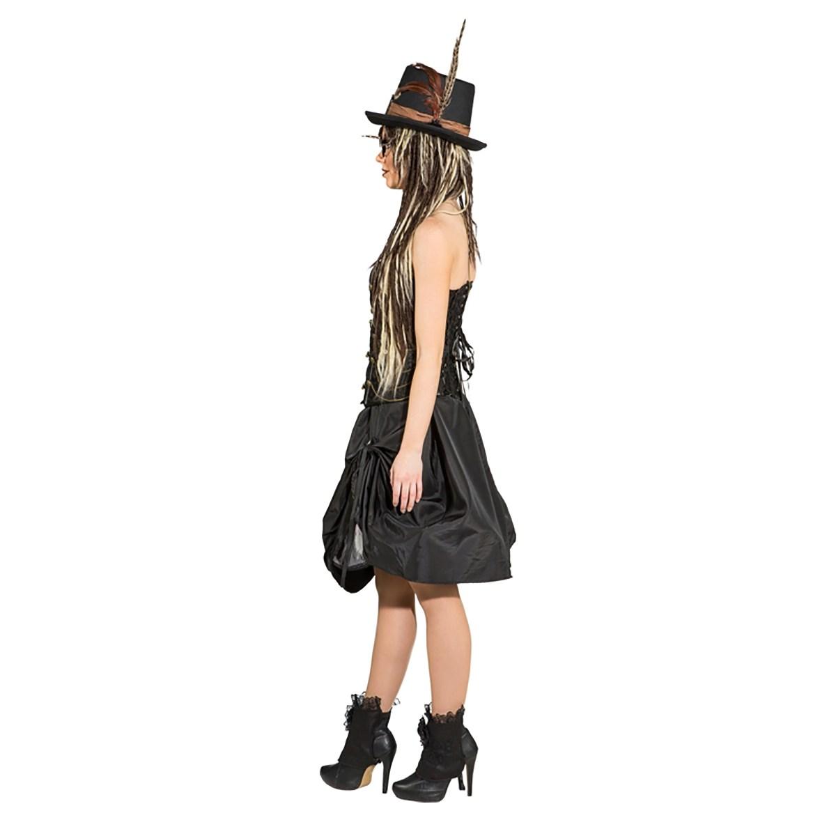 Gonna Steampunk Nera con Cerchio |Orlob