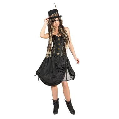 Gonna Steampunk Nera con Cerchio |Orlob