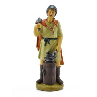 Statua cm.25 Maniscalco con Incudine | M2 Store