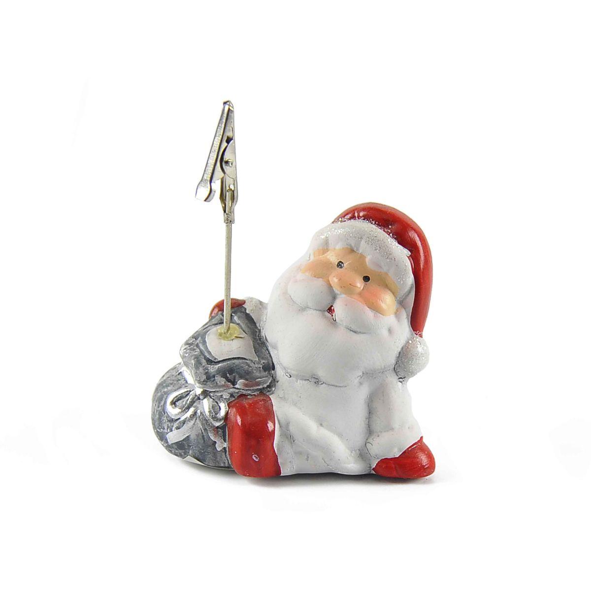 Porta Bigliettino Babbo Natale cm.9,5 |M2 Store