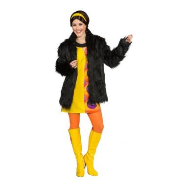 Giacca Disco Pelosa Nera |Orlob