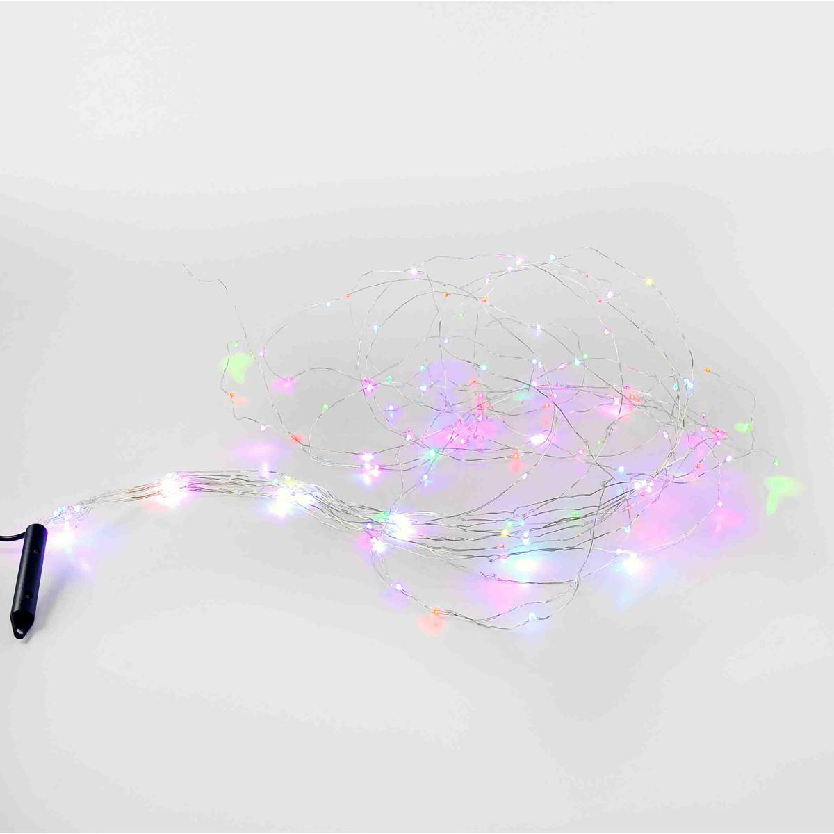 Luci Interno 180 Led Gocce di Luce Multicolor Giochi di Luce