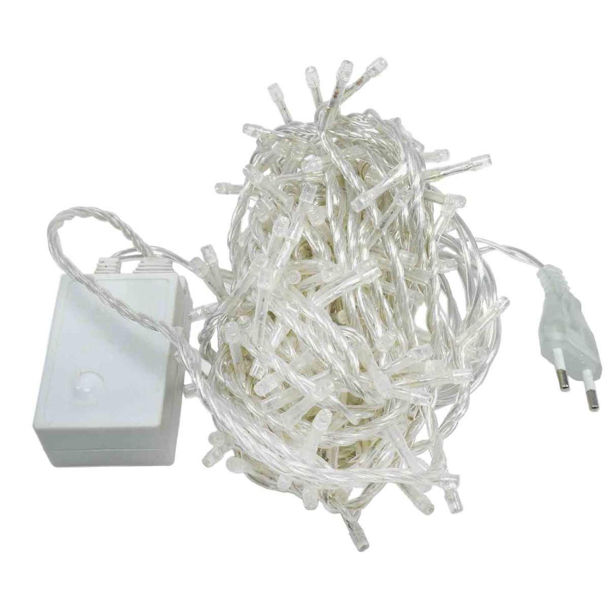 Luci Interno 180 Led Blu 8 Giochi di Luce