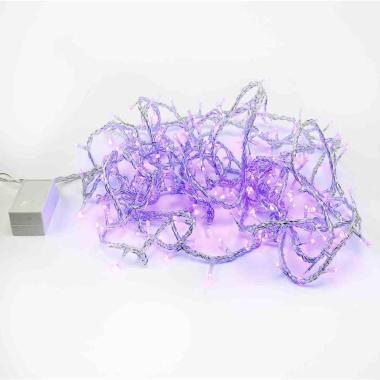 Luci Interno 240 Led Blu 8 Giochi di Luce