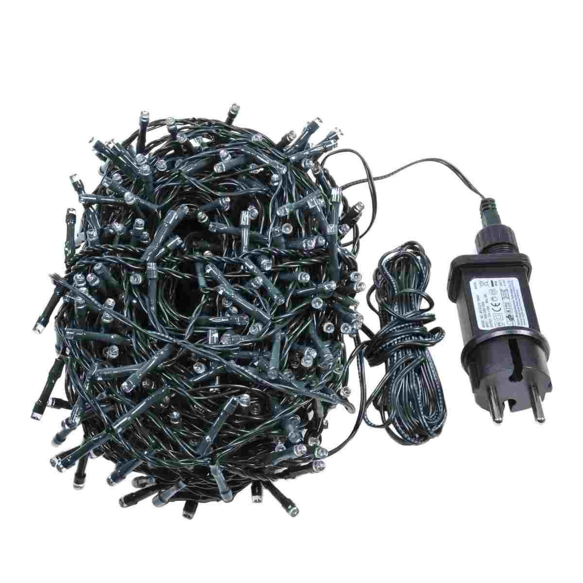 Luci Natale esterno LED 480 Blu con Giochi Luce |M2 Store