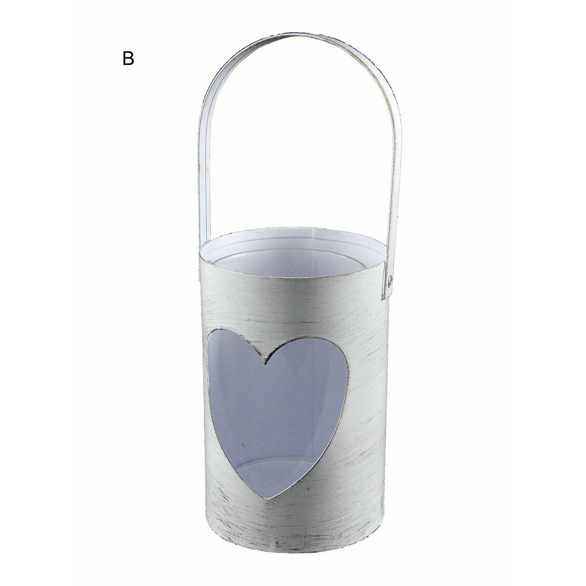 Portacandela Natale Secchiello 3 Modelli cm.9x14 |M2 Store