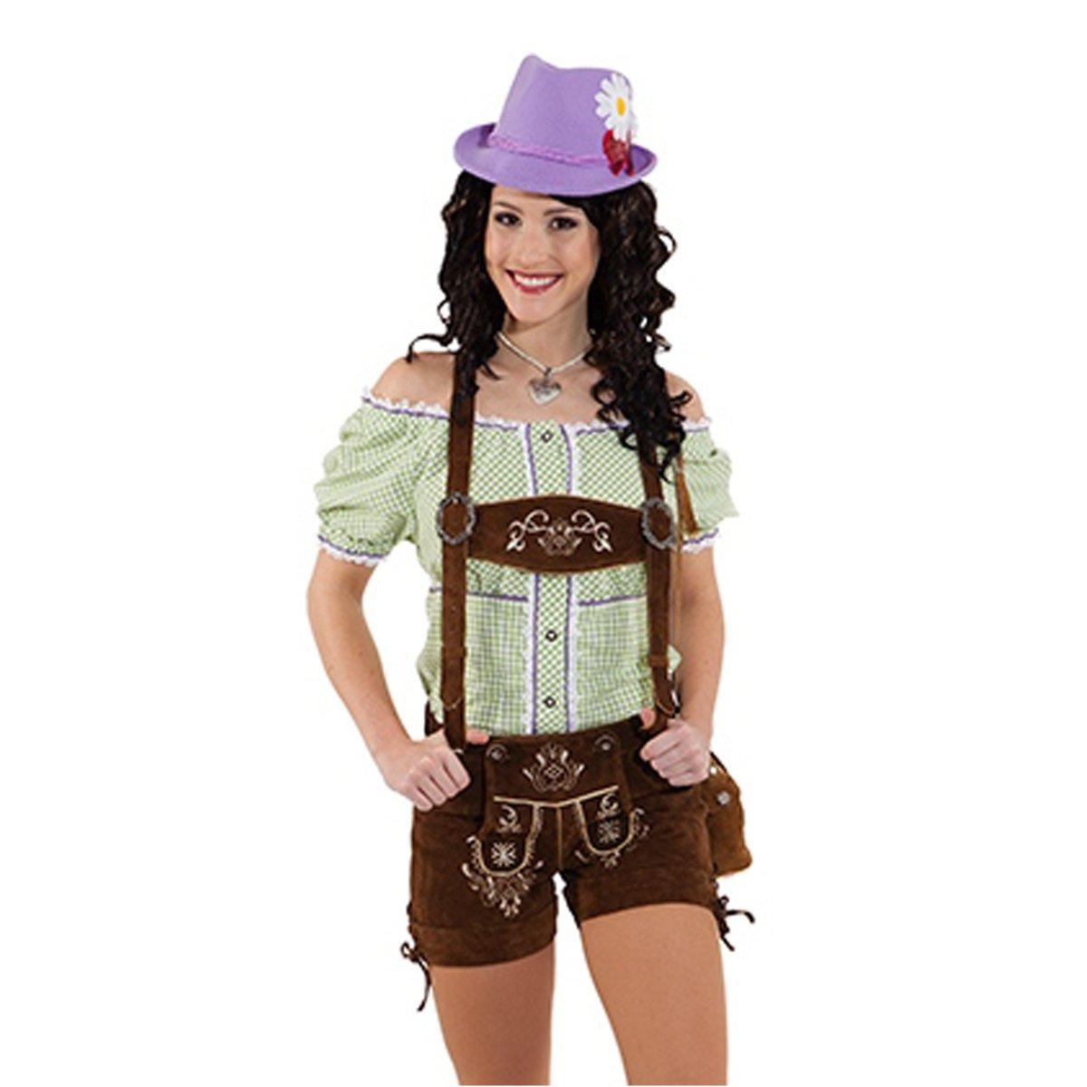 Costume Costume Salopette Tirolese Marrone |Orlob