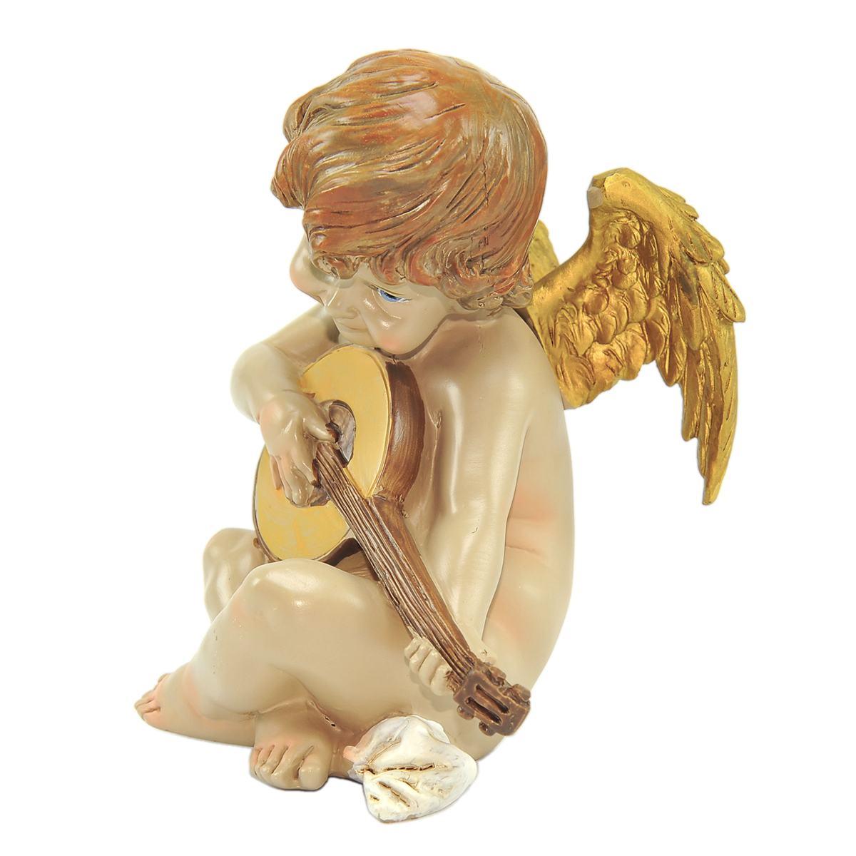 Angelo Ceramica cm.14 Seduto con Chitarra |M2 Store