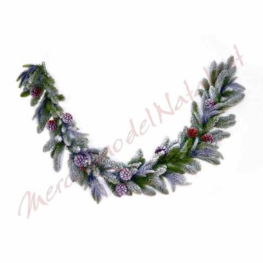 Ghirlanda cm.180 Verde Innevata |M2 Store
