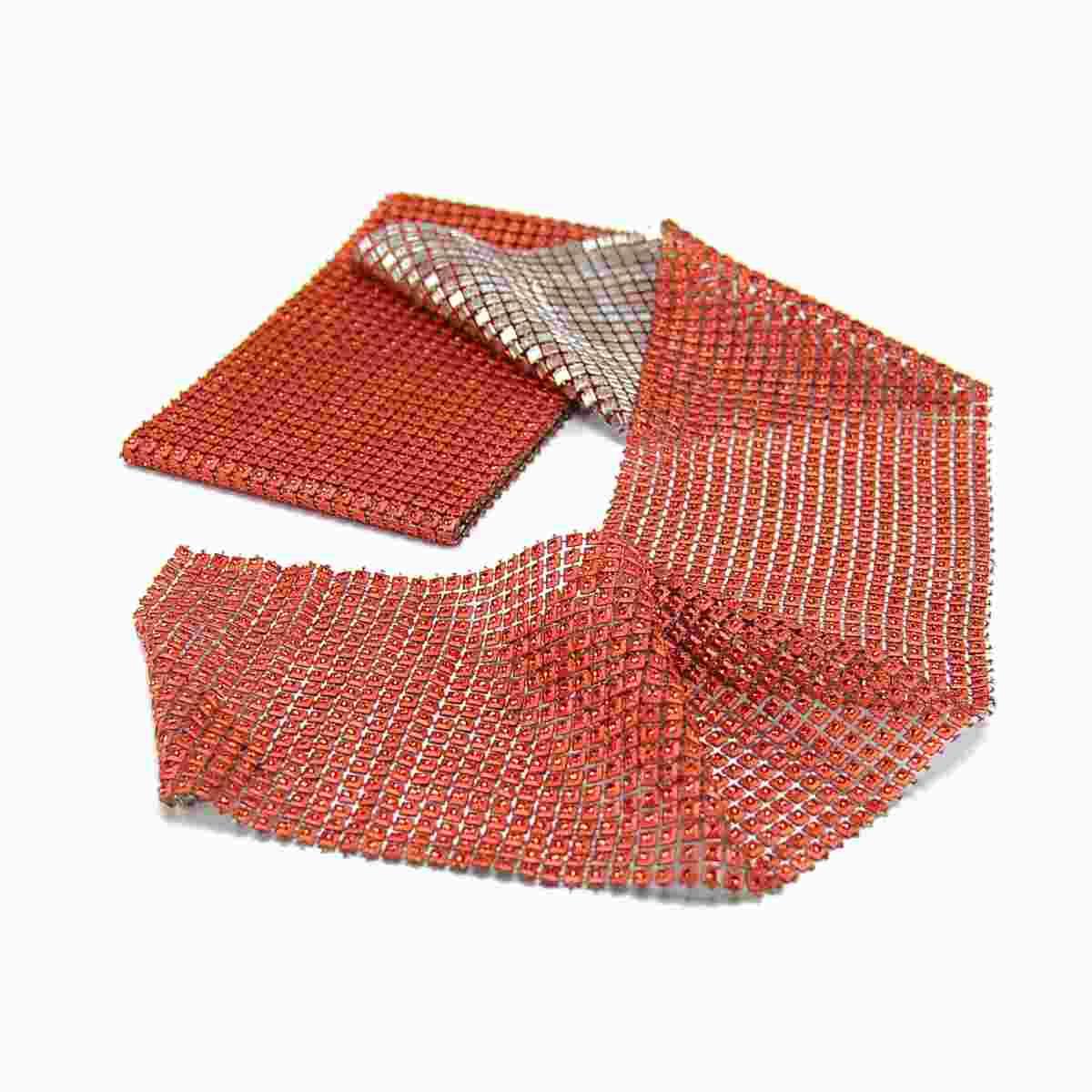Nastro Strass Rosso mt.1,5xh0,12 |M2 Store