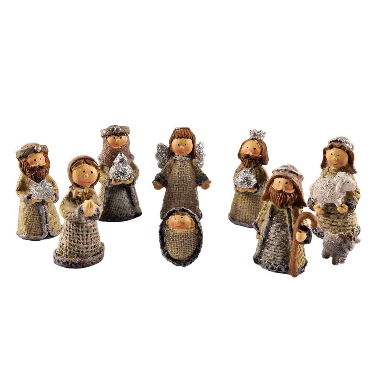 Natività Mini cm.8 Set da 9 Pz. | M2 Store