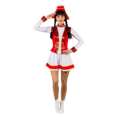 Costume Majorette Rosso |Orlob